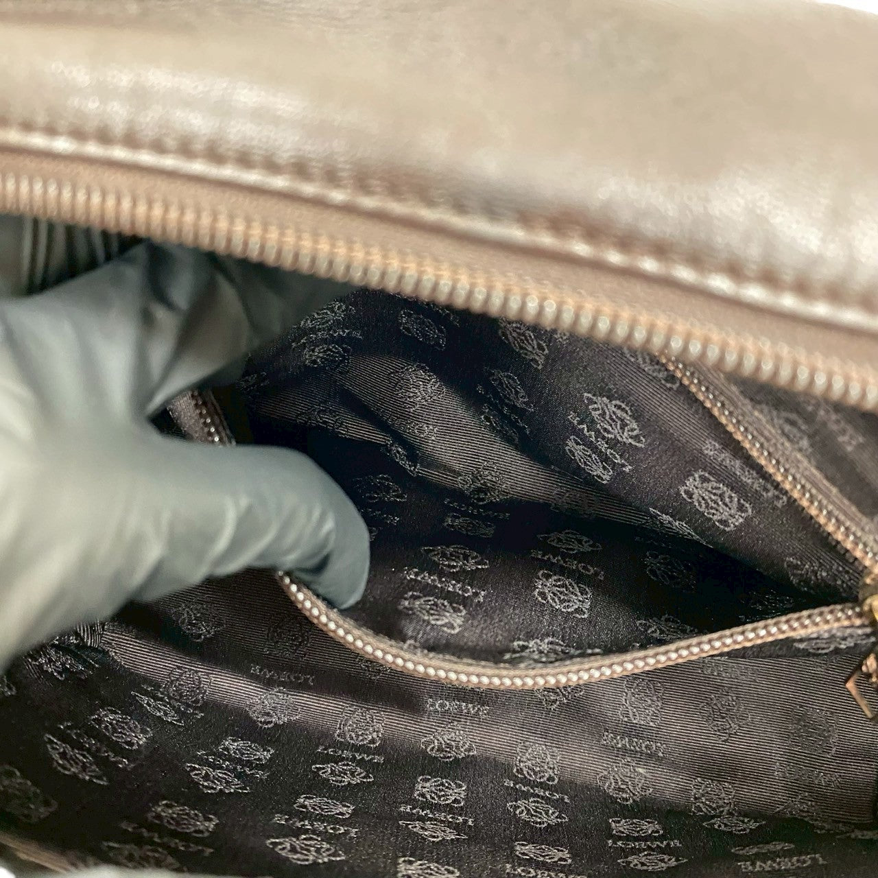 LOEWE Handbag leather Brown