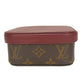 LOUIS VUITTON Accessory pouch GI0019 Monogram, Leather Bordeaux Bowt Camille MM Women Used Authentic