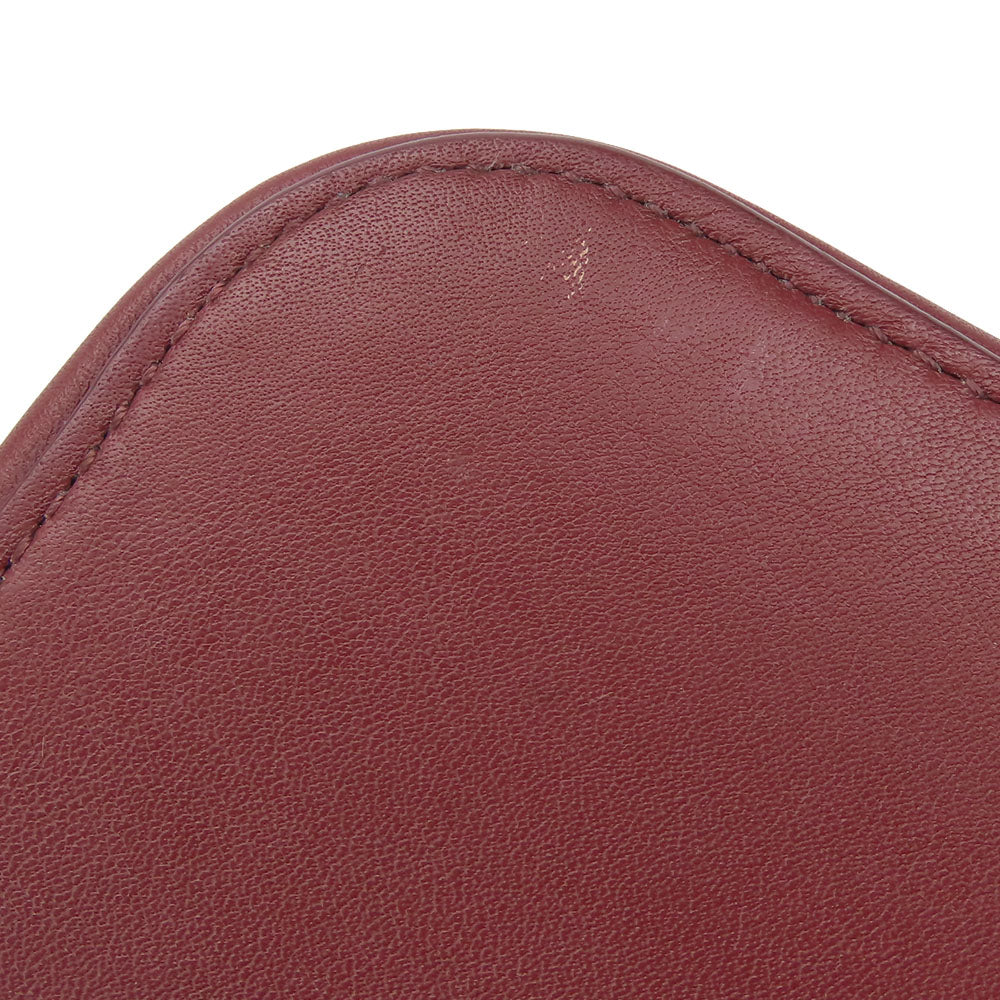 LOUIS VUITTON Accessory pouch GI0019 Monogram, Leather Bordeaux Bowt Camille MM Women Used Authentic