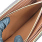LOUIS VUITTON Long Wallet Purse M42616 Monogram Brown Zippy wallet Women Used Authentic