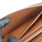 LOUIS VUITTON Long Wallet Purse M42616 Monogram Brown Zippy wallet Women Used Authentic
