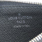 LOUIS VUITTON Coin case M30271 Monogram Eclipse, Taiga Rama Noir Coin card holder mens Used Authentic