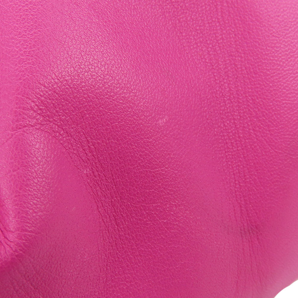LOEWE Shoulder Bag Nappa leather pink anagram