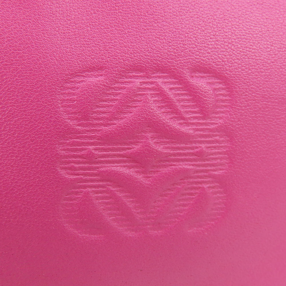 LOEWE Shoulder Bag Nappa leather pink anagram