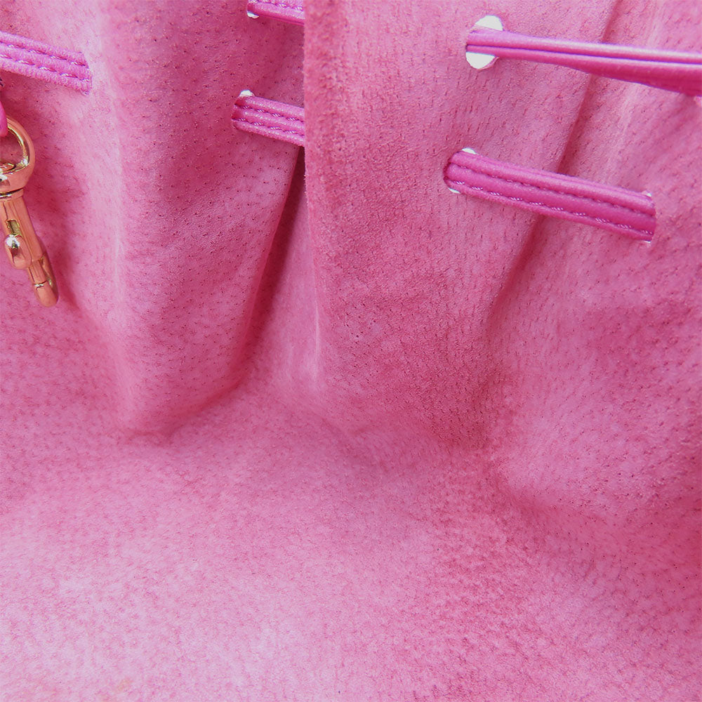 LOEWE Shoulder Bag Nappa leather pink anagram