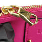 LOEWE Shoulder Bag Nappa leather pink anagram