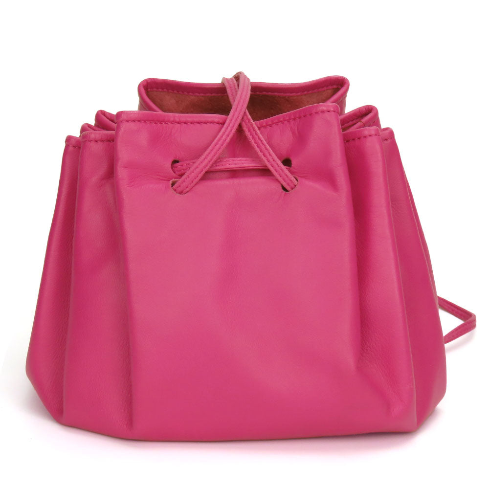 LOEWE Shoulder Bag Nappa leather pink anagram