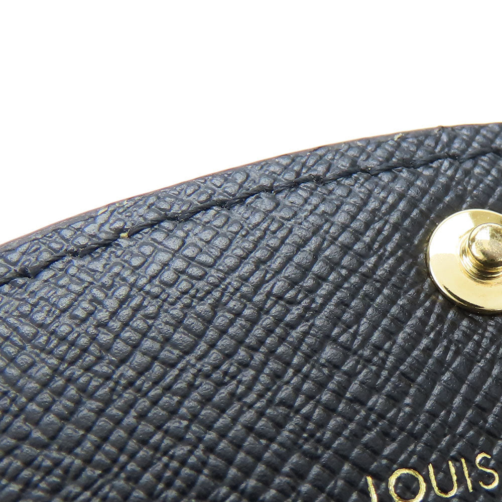 LOUIS VUITTON Bifold Wallet M82333 Monogram reverse Brown Portefeuille Rosalie Women Used Authentic