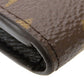 LOUIS VUITTON Bifold Wallet M82333 Monogram reverse Brown Portefeuille Rosalie Women Used Authentic
