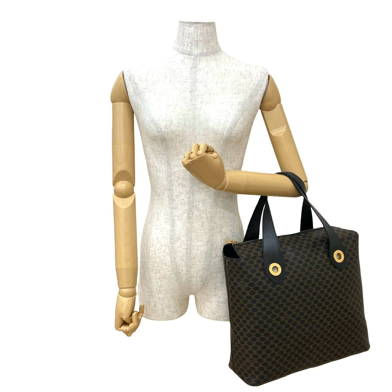 CELINE Handbag leather black