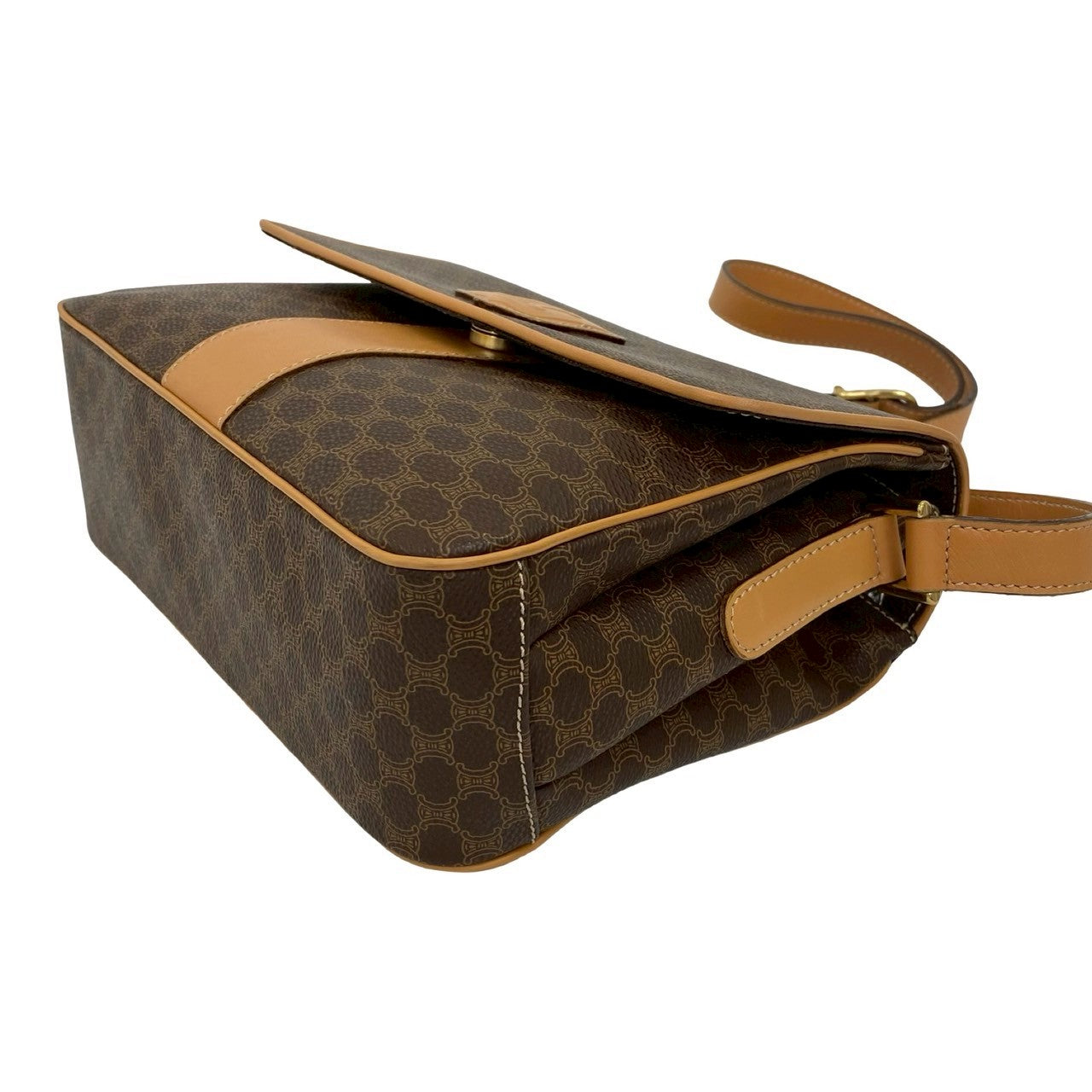 CELINE Shoulder Bag leather Brown