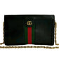 GUCCI Shoulder Bag leather black Ofidia Small