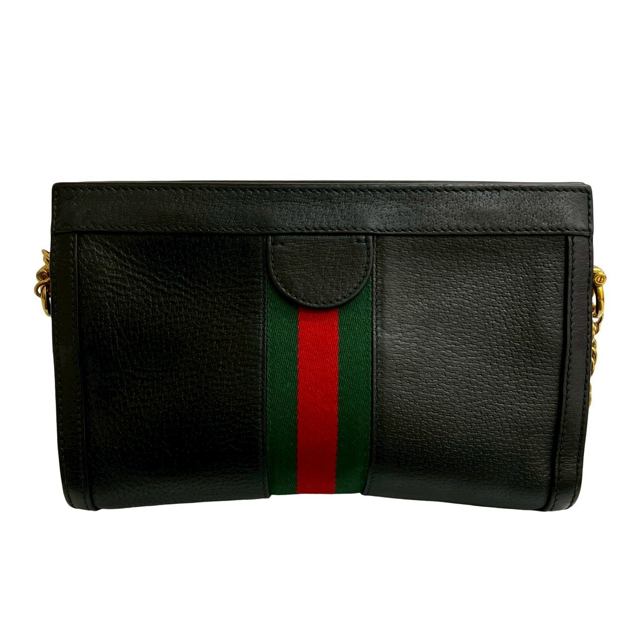 GUCCI Shoulder Bag leather black Ofidia Small
