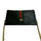 GUCCI Shoulder Bag leather black Ofidia Small