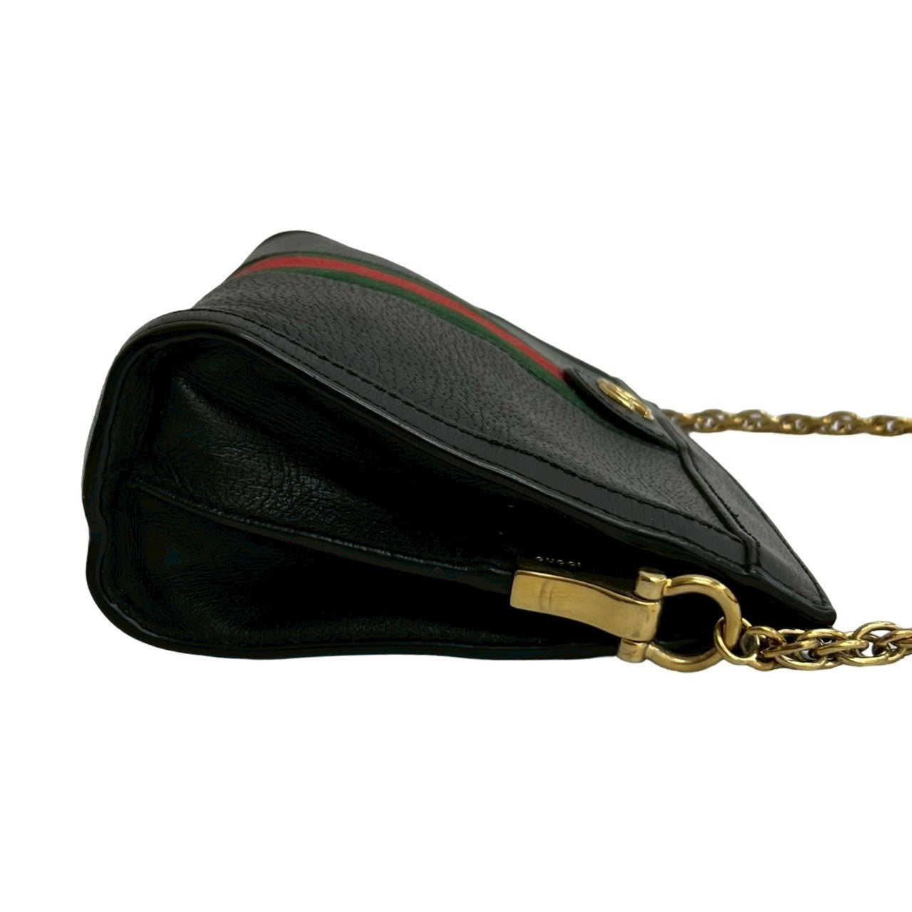 GUCCI Shoulder Bag leather black Ofidia Small