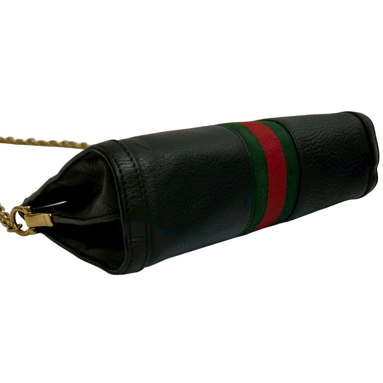 GUCCI Shoulder Bag leather black Ofidia Small