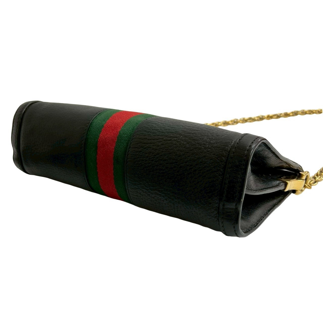 GUCCI Shoulder Bag leather black Ofidia Small