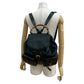 GUCCI Backpack leather black Bamboo