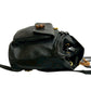 GUCCI Backpack leather black Bamboo
