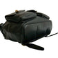GUCCI Backpack leather black Bamboo