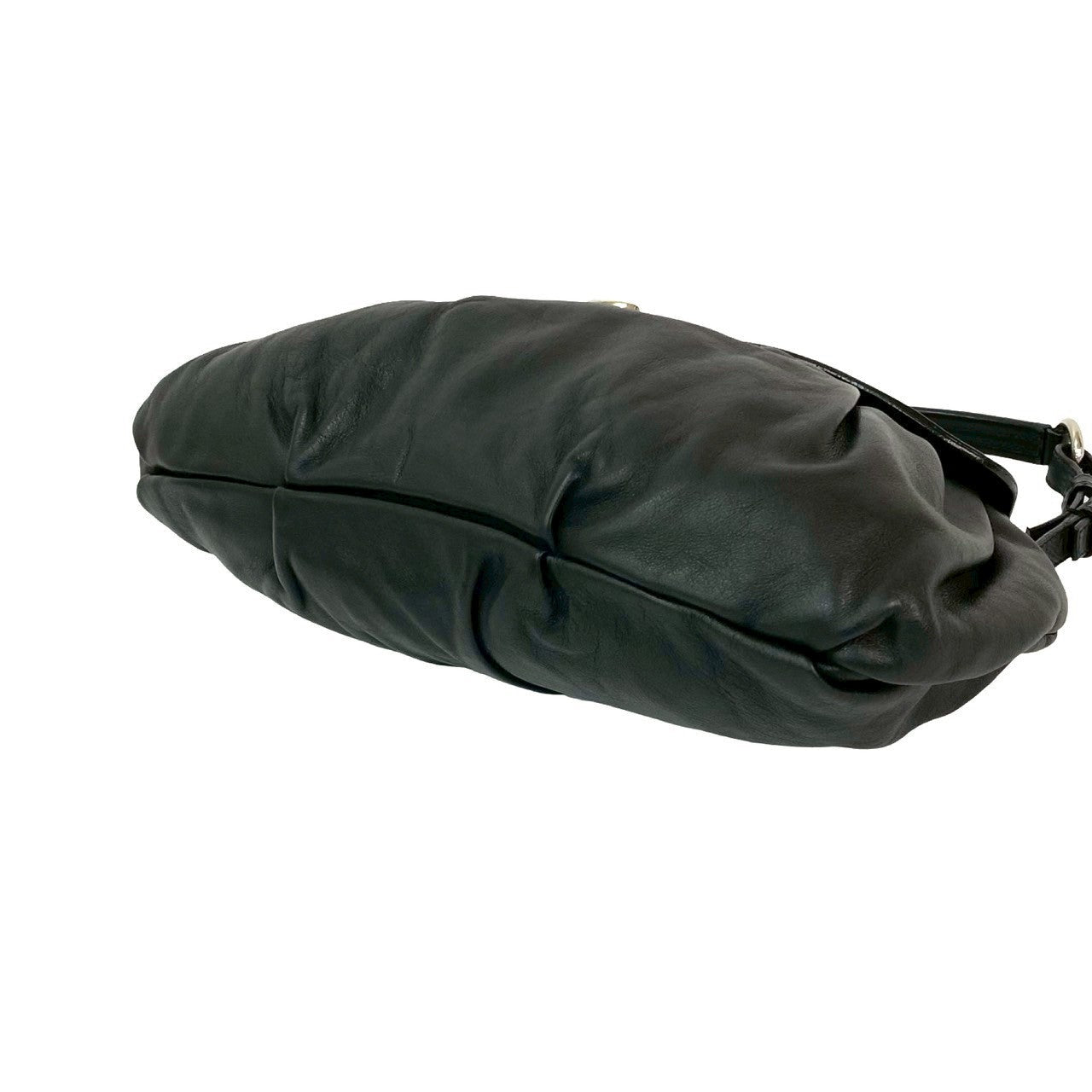 PRADA Shoulder Bag leather black