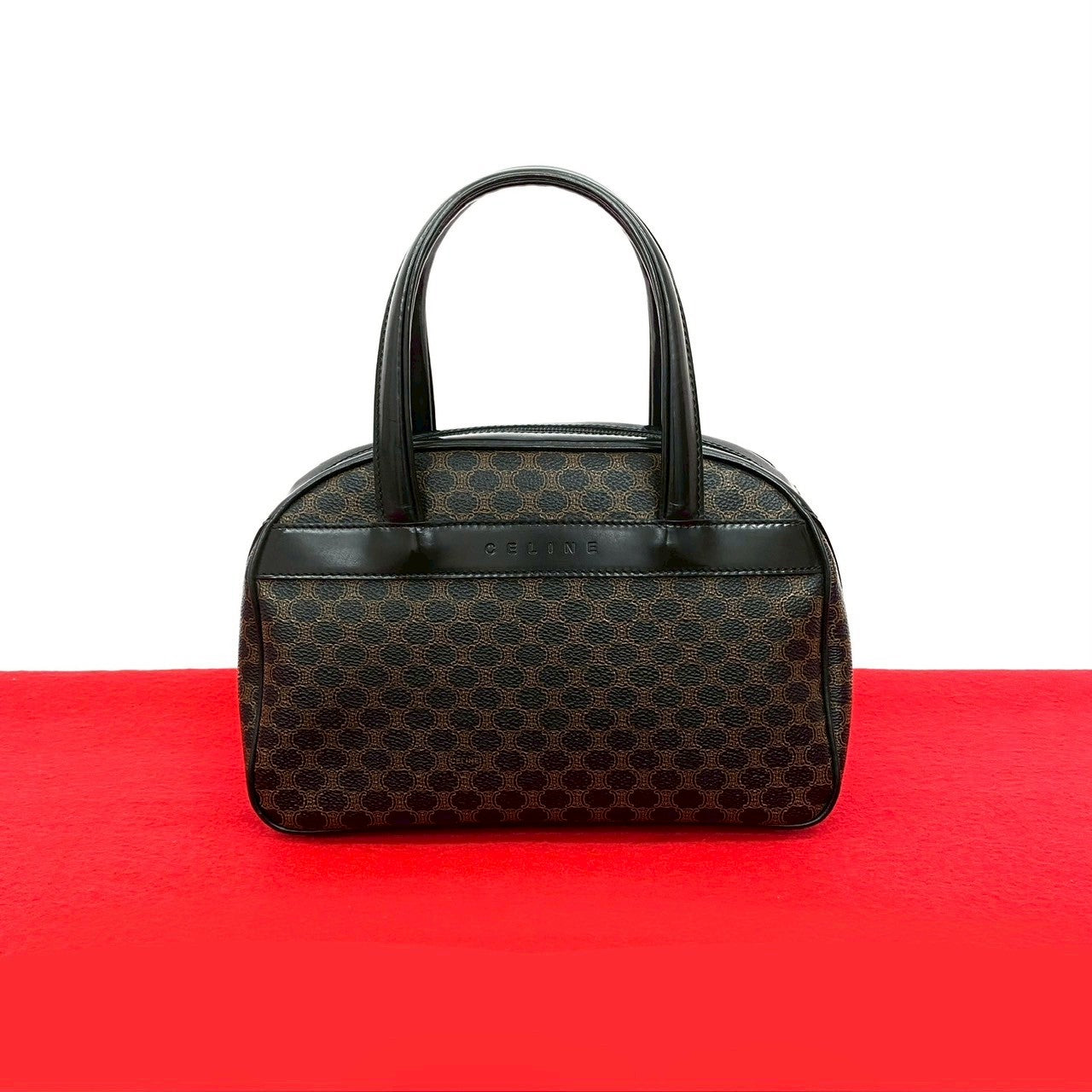 CELINE Handbag leather black