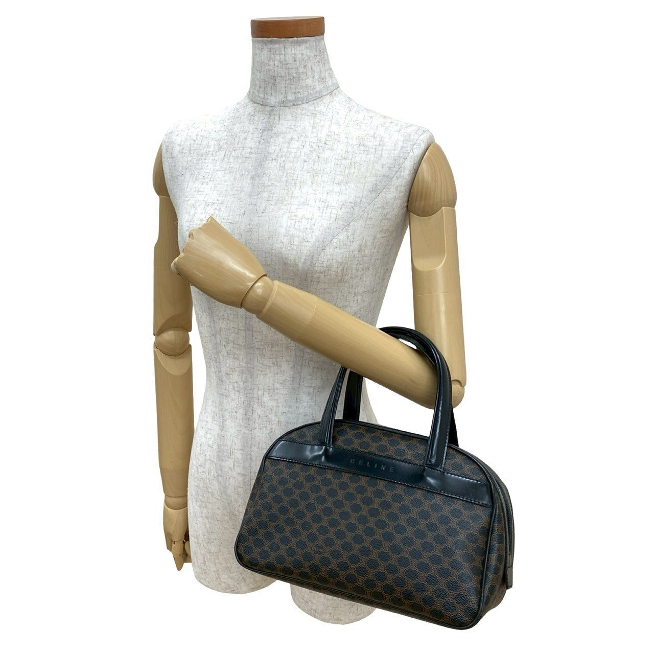 CELINE Handbag leather black