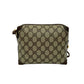 GUCCI Shoulder Bag leather Brown