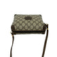 GUCCI Shoulder Bag leather Brown