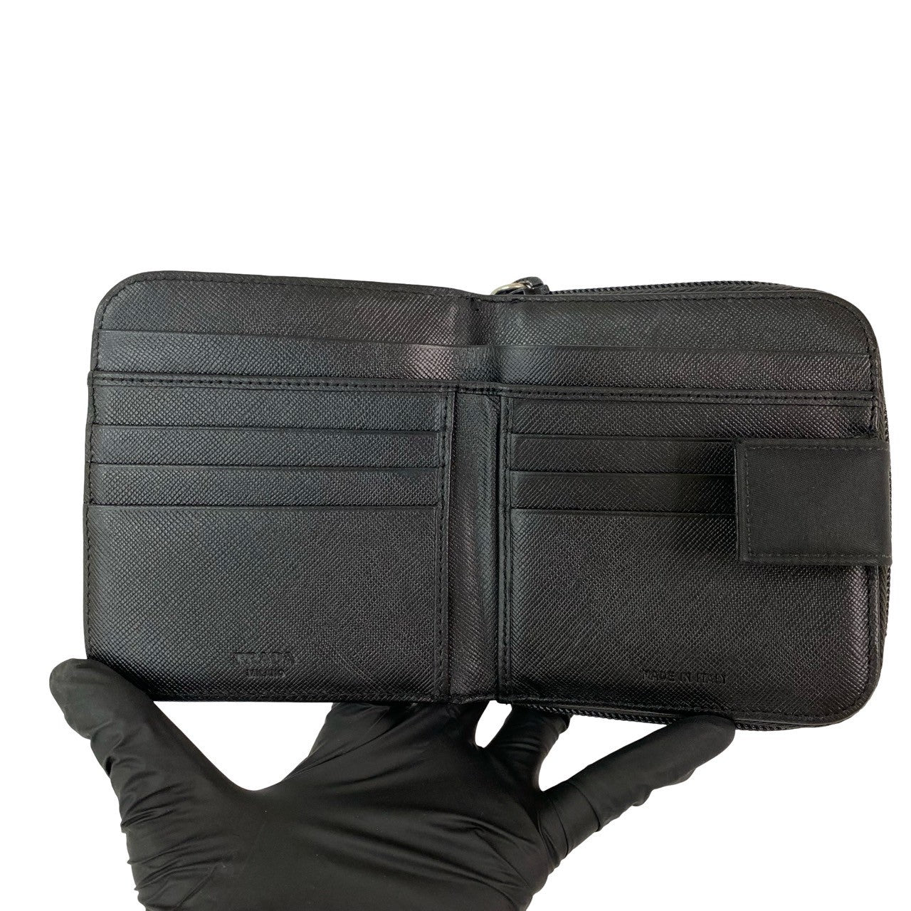 PRADA Bifold Wallet Nylon black