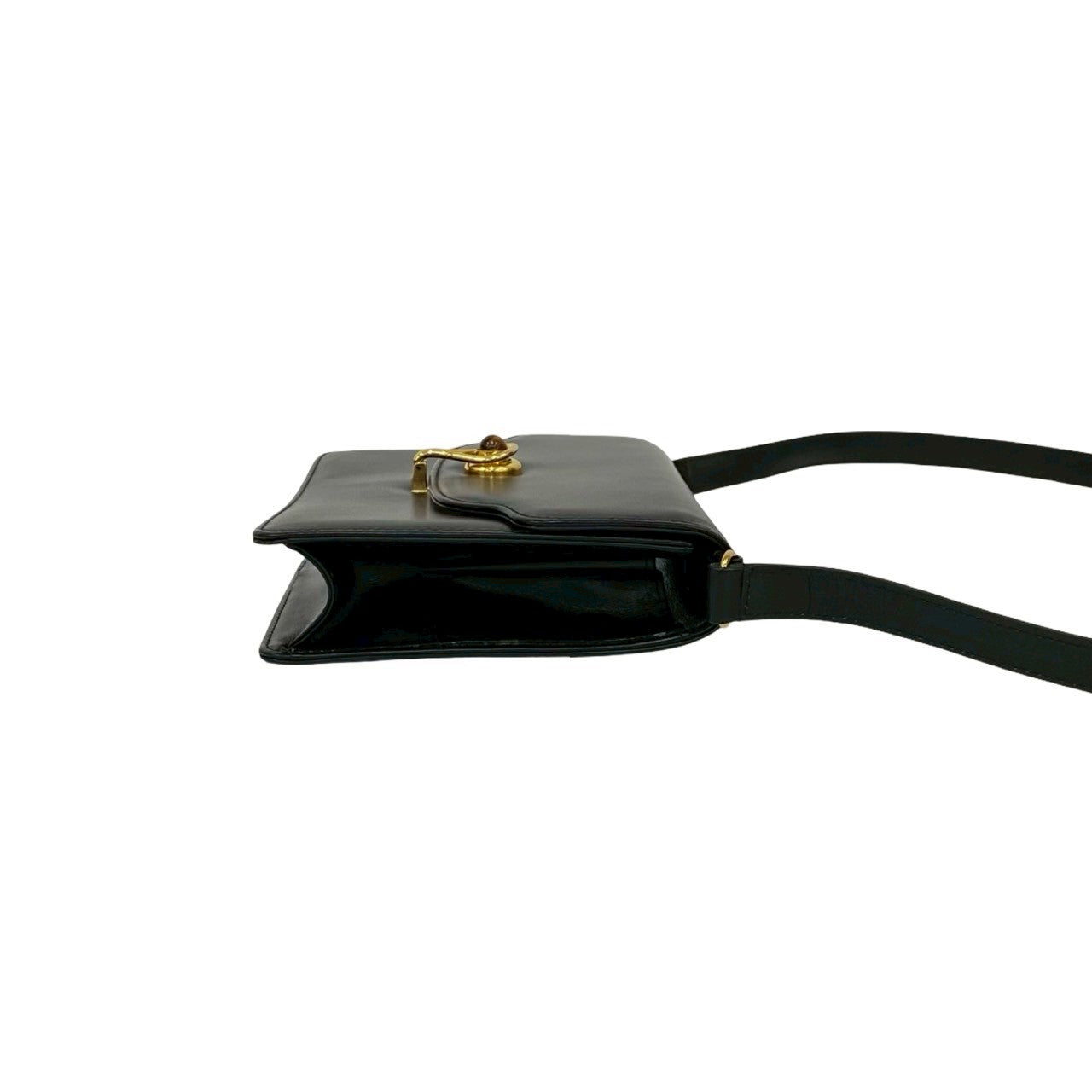 GUCCI Shoulder Bag leather black