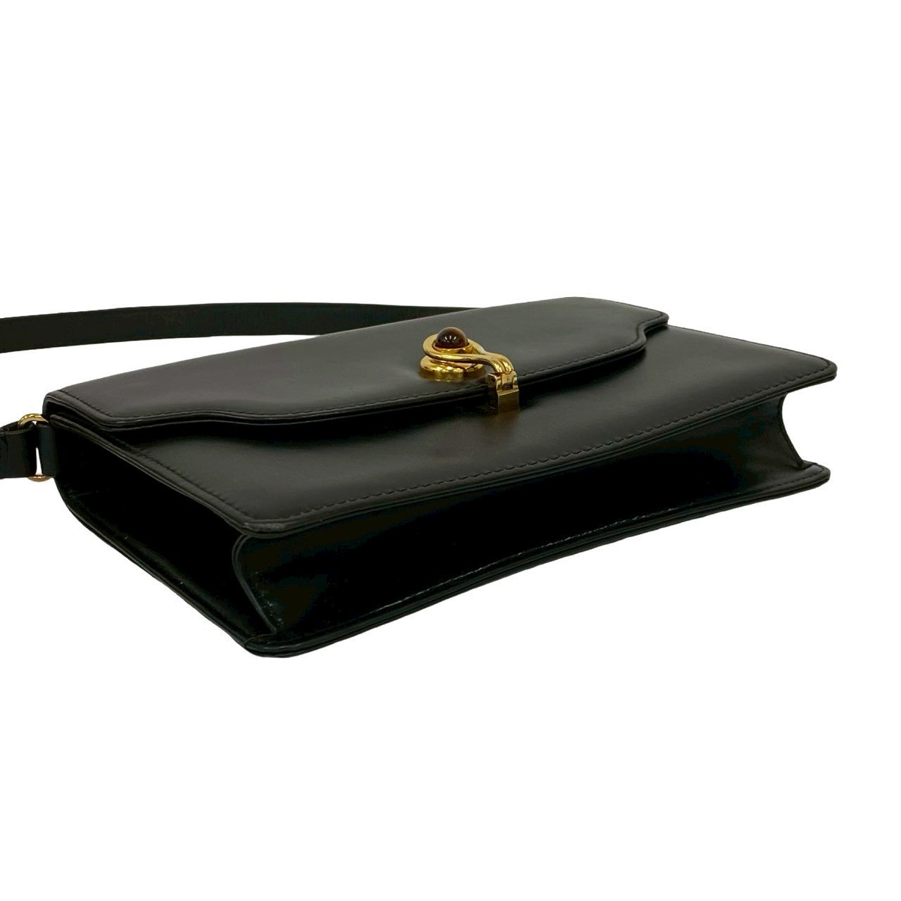 GUCCI Shoulder Bag leather black