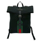 GUCCI Backpack canvas black Sherry line