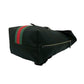 GUCCI Backpack canvas black Sherry line