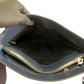 PRADA Shoulder Bag leather Navy