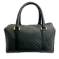 GUCCI Handbag leather black