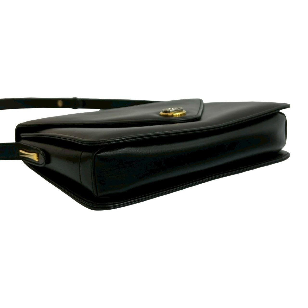 GUCCI Shoulder Bag leather black