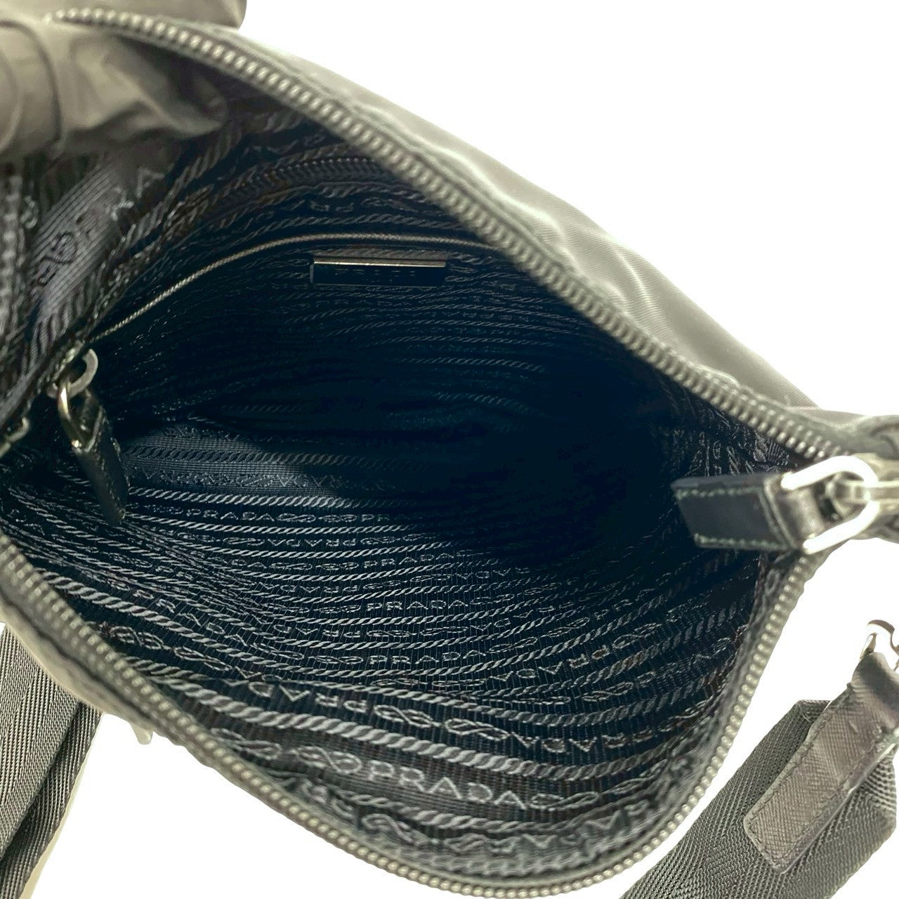 PRADA Shoulder Bag Nylon black