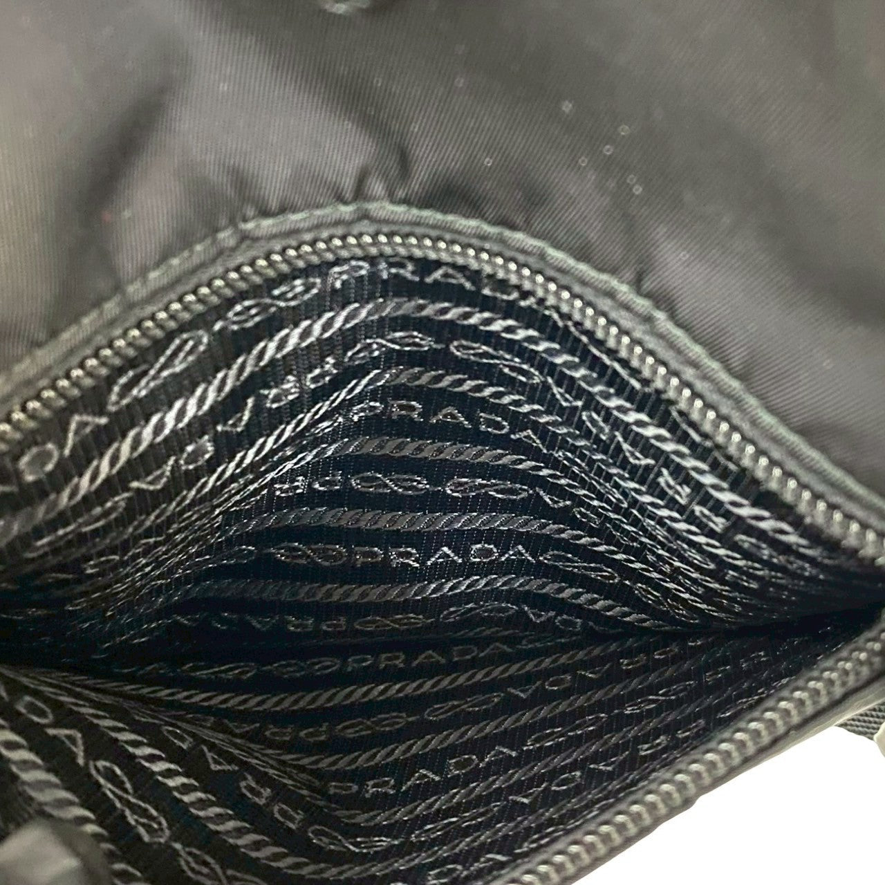 PRADA Shoulder Bag Nylon black