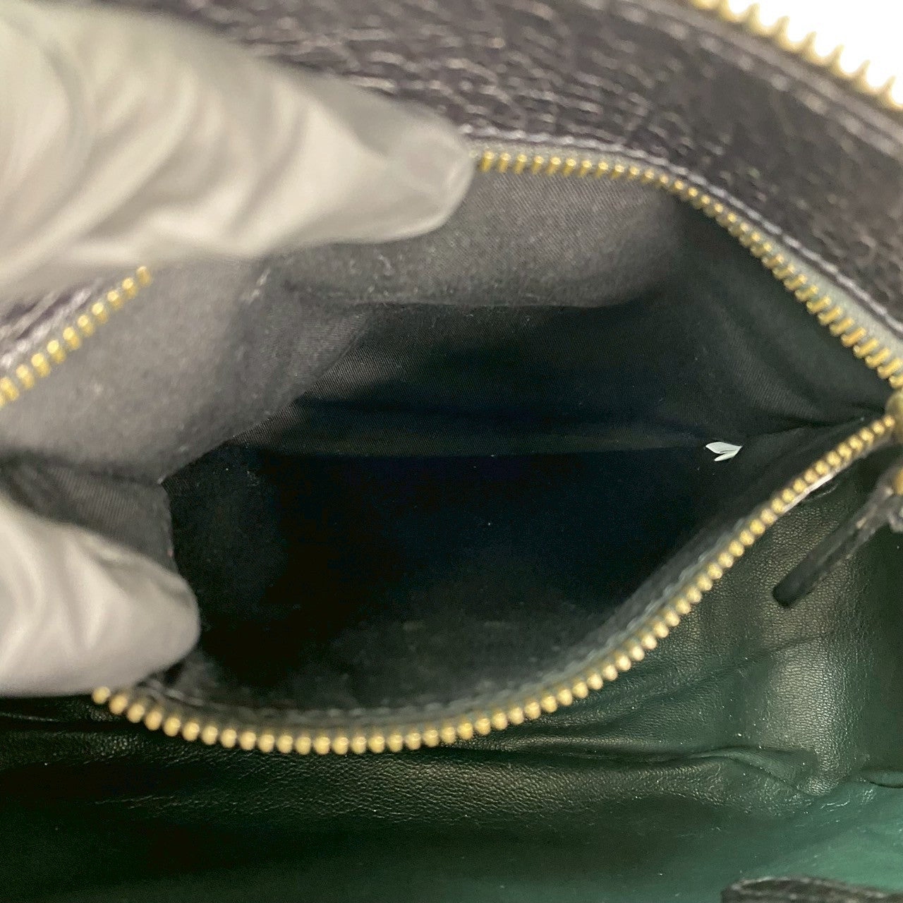PRADA Shoulder Bag leather black