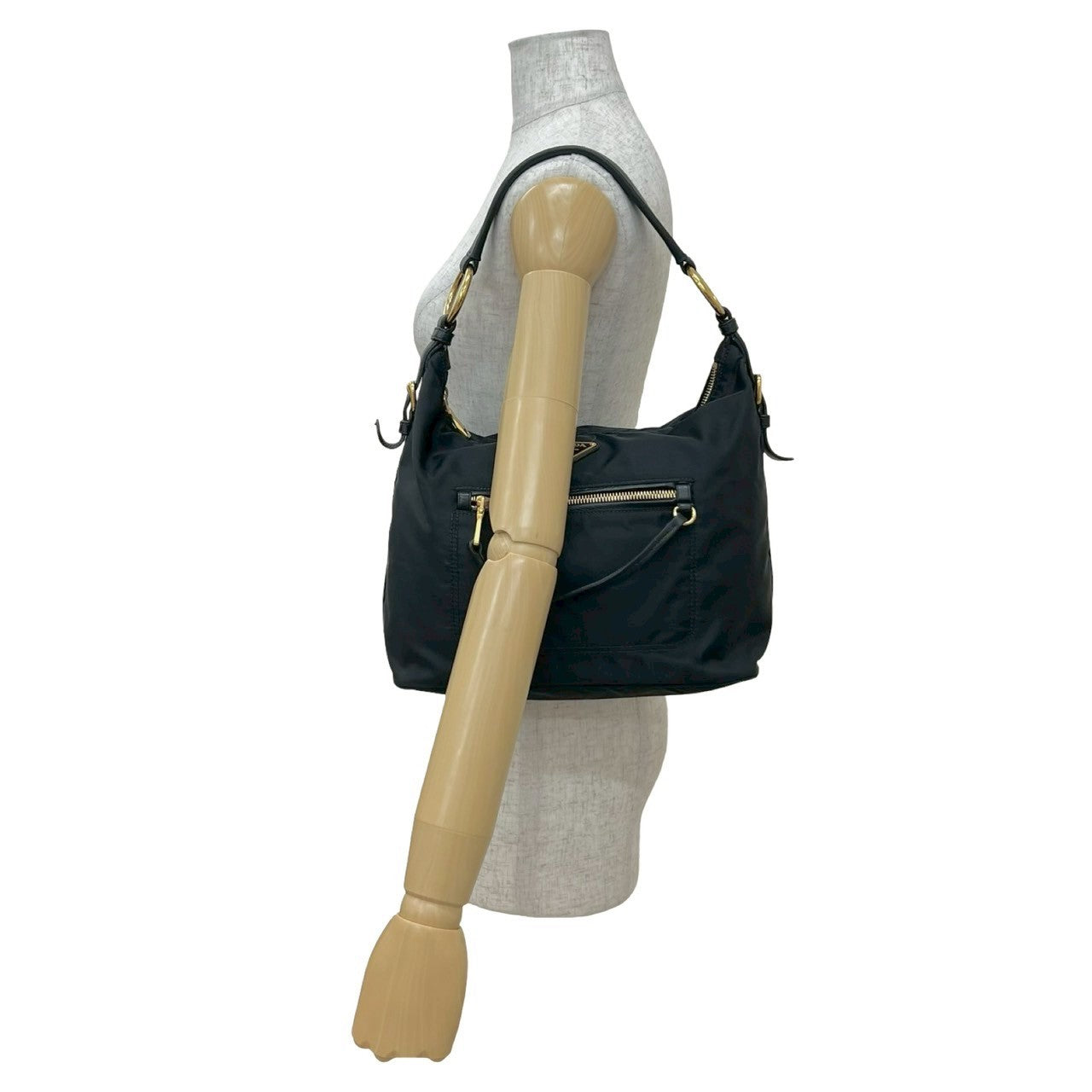PRADA Shoulder Bag Nylon black