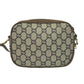 GUCCI Shoulder Bag leather Brown