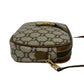 GUCCI Shoulder Bag leather Brown