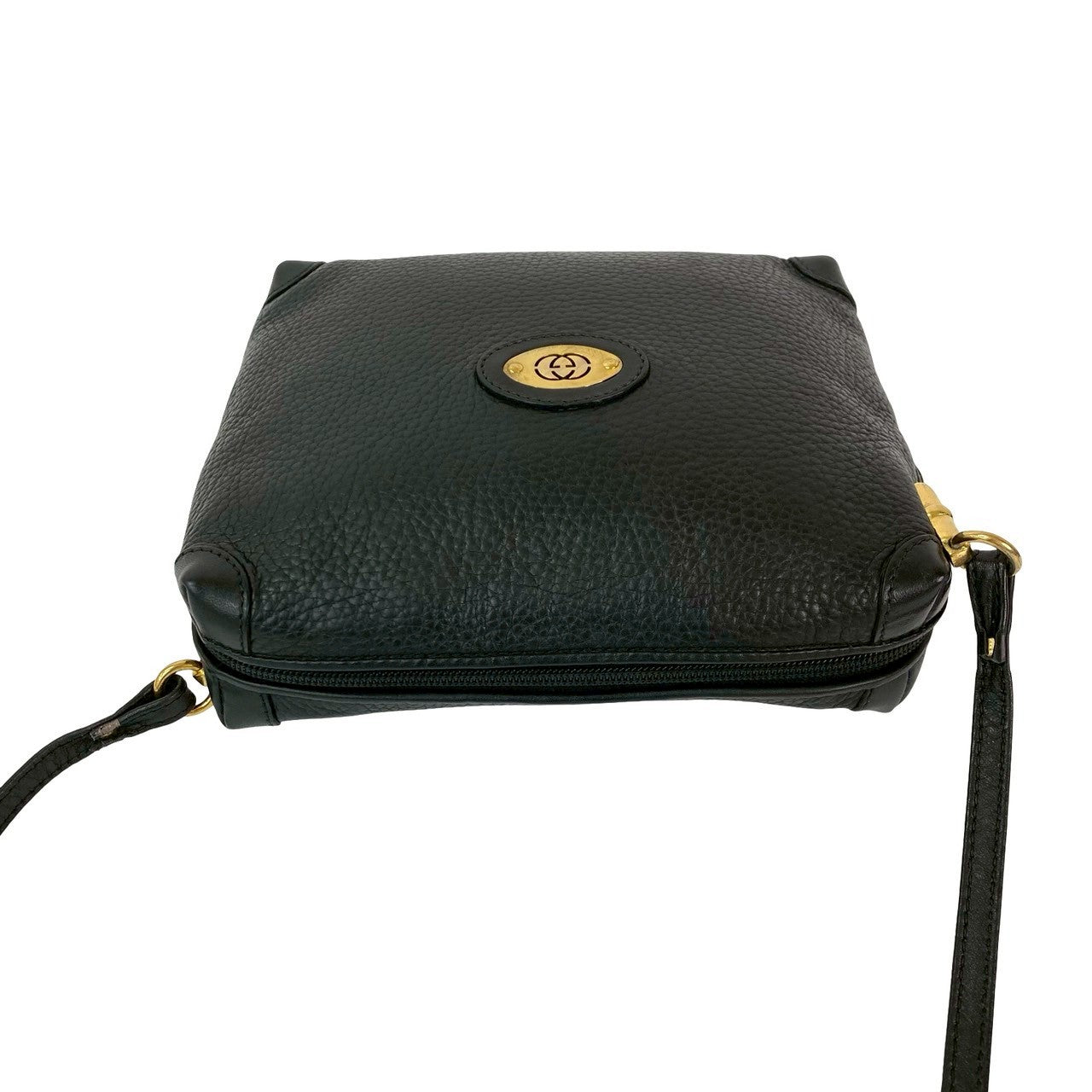 GUCCI Shoulder Bag leather black