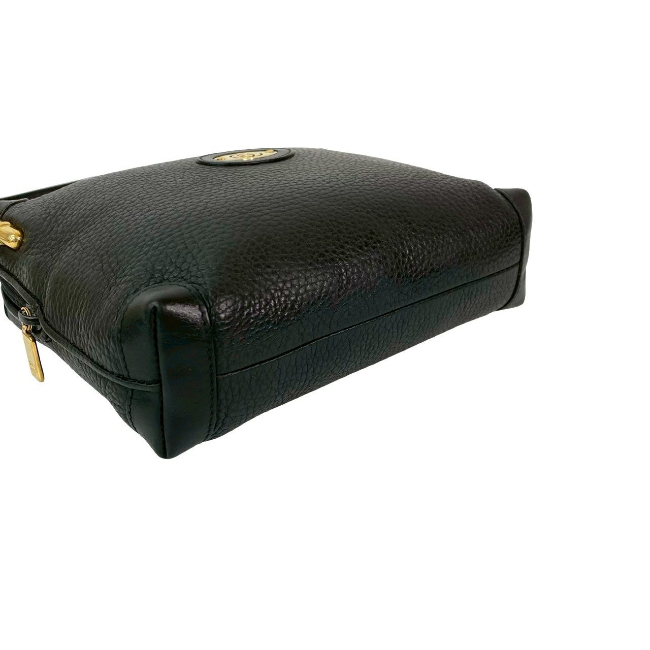 GUCCI Shoulder Bag leather black