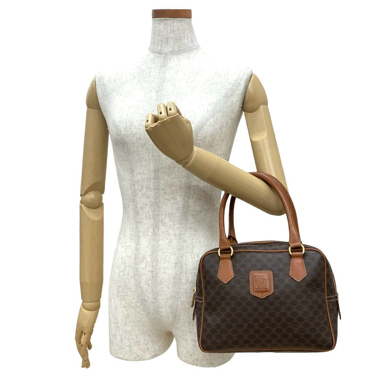 CELINE Handbag leather Brown