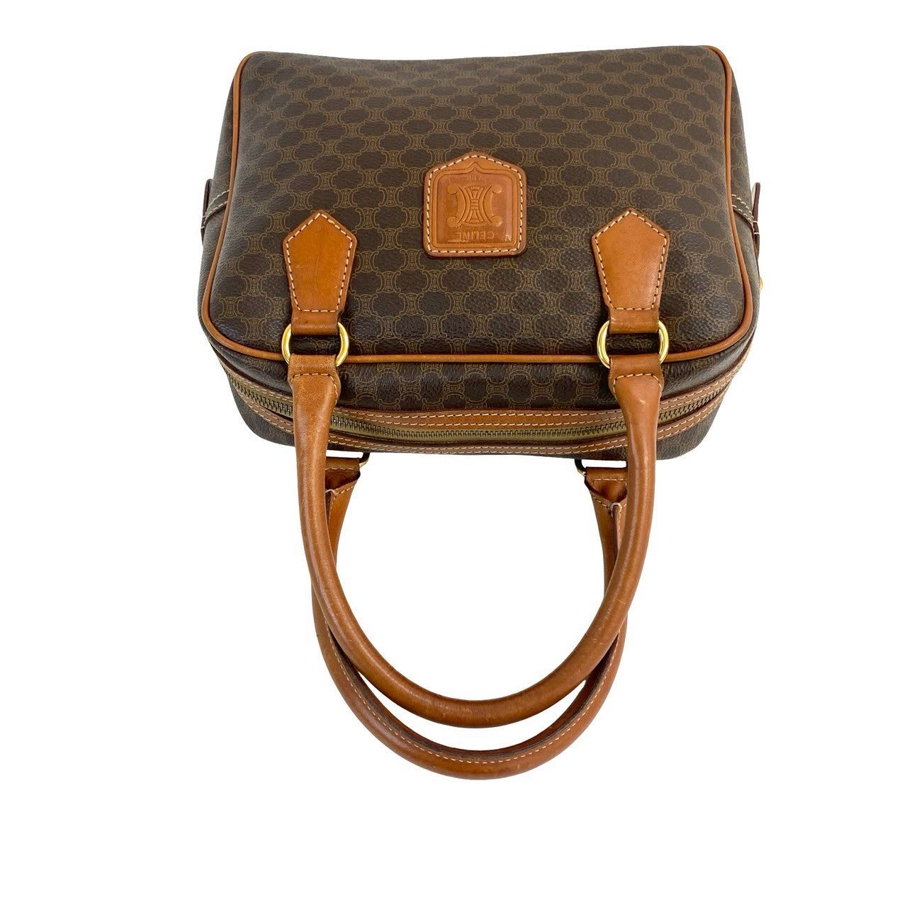 CELINE Handbag leather Brown