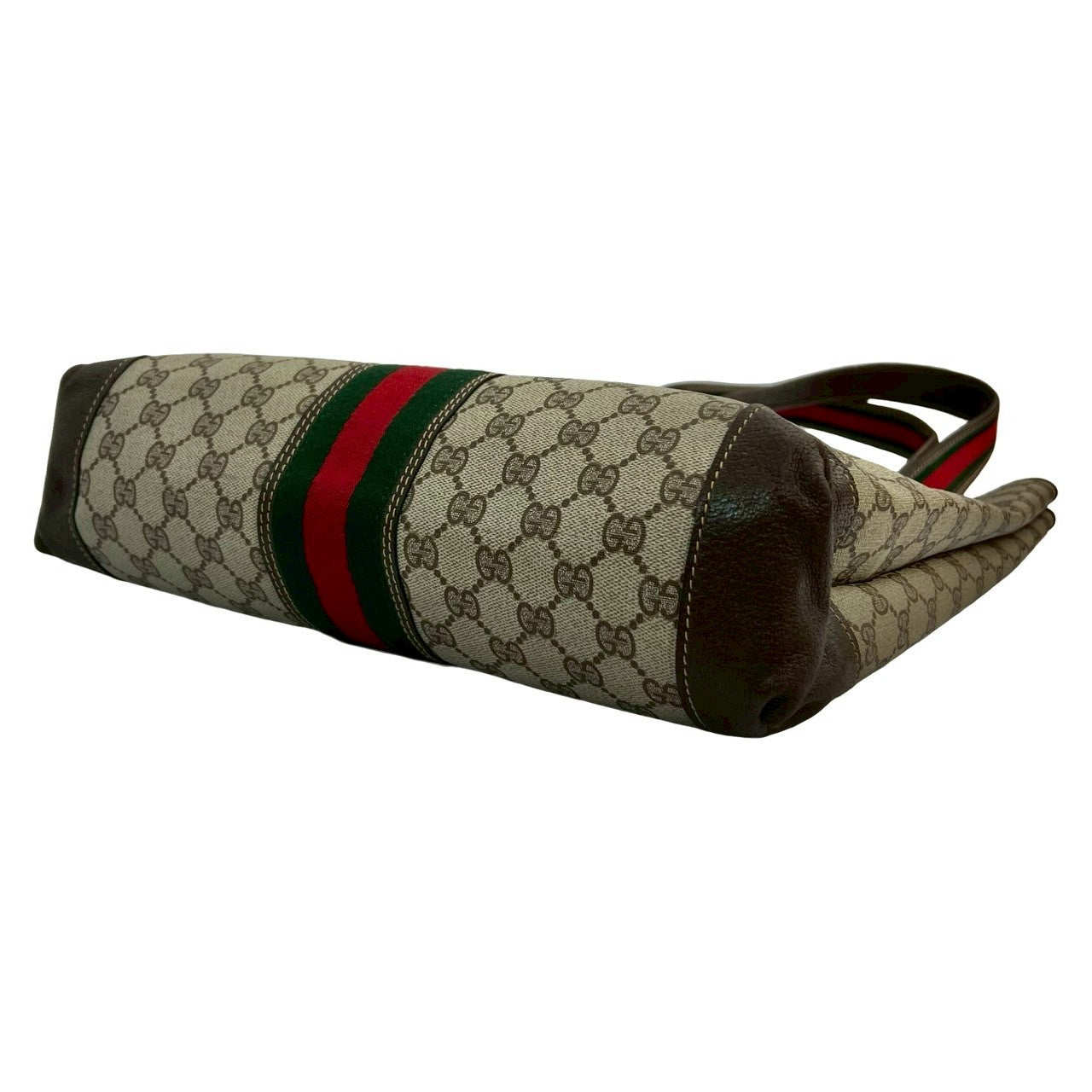 GUCCI Tote Bag leather Brown Sherry line