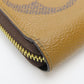 LOUIS VUITTON Long Wallet Purse M69353 Monogram reverse Brown Zippy wallet unisex(Unisex) Used Authentic