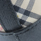 BURBERRY Shoulder Bag Canvas, Leather black Women Used Authentic